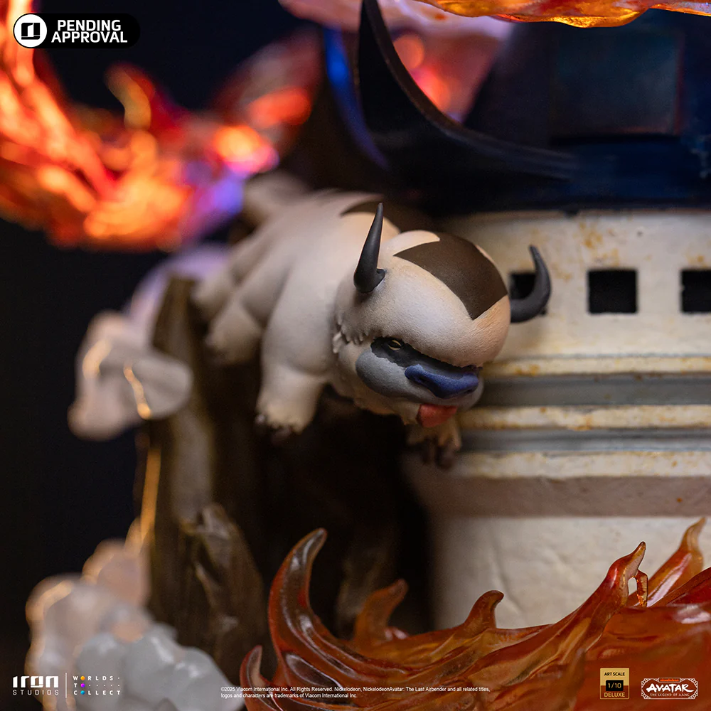Digital Pre-Order - Statue Aang - Avatar: The Last Airbender - Deluxe Art Scale 1/10 - Iron Studios - Image 11