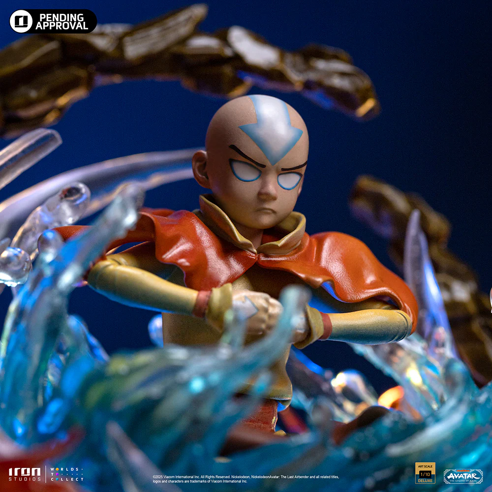 Digital Pre-Order - Statue Aang - Avatar: The Last Airbender - Deluxe Art Scale 1/10 - Iron Studios - Image 12