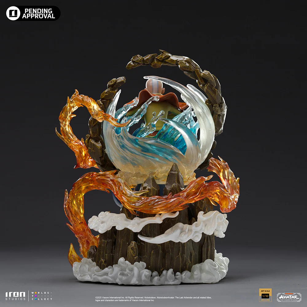 Digital Pre-Order - Statue Aang - Avatar: The Last Airbender - Deluxe Art Scale 1/10 - Iron Studios - Image 6