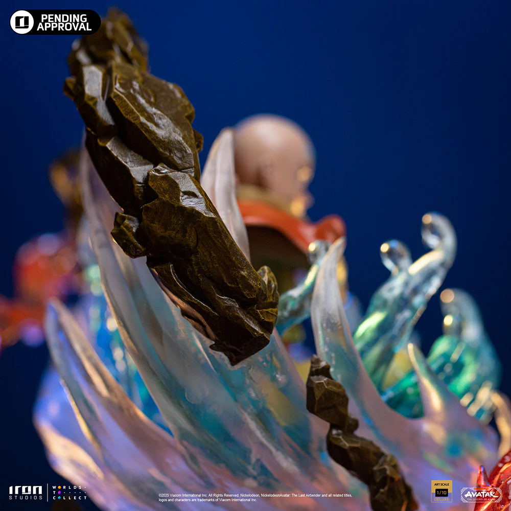 Digital Pre-Order - Statue Aang - Avatar: The Last Airbender - Deluxe Art Scale 1/10 - Iron Studios - Image 7