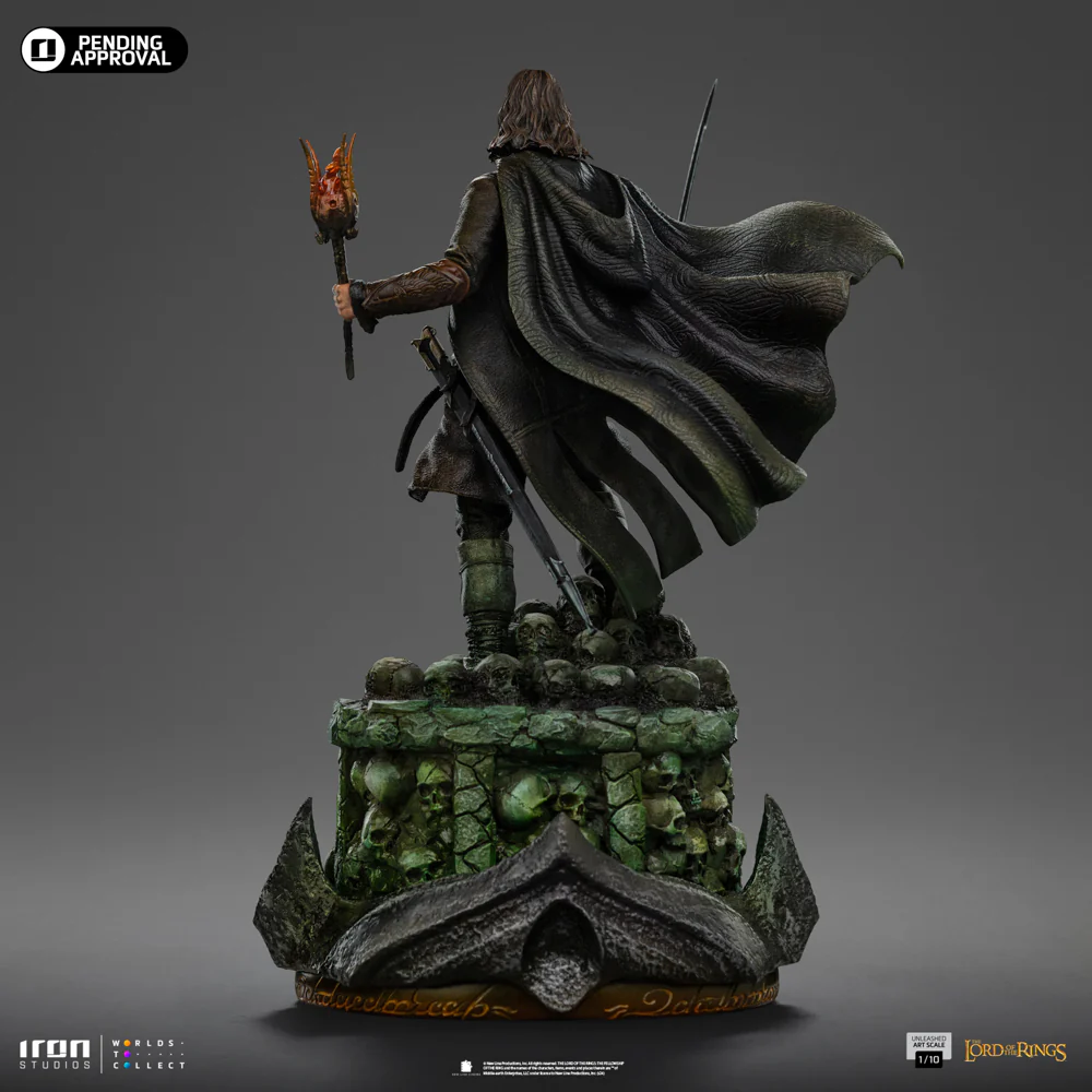 Digital Pre-Order - Statue Aragorn Unleashed - The Lord of the Rings - Art Scale 1/10 - Iron Studios - Image 5