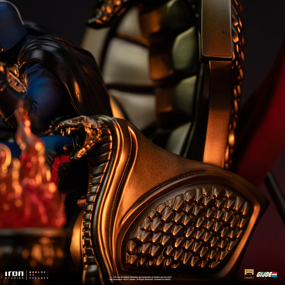 Digital Pre-Order Statue Cobra Commander - G.I Joe - Art Scale 1/10 - Iron Studios - Image 10