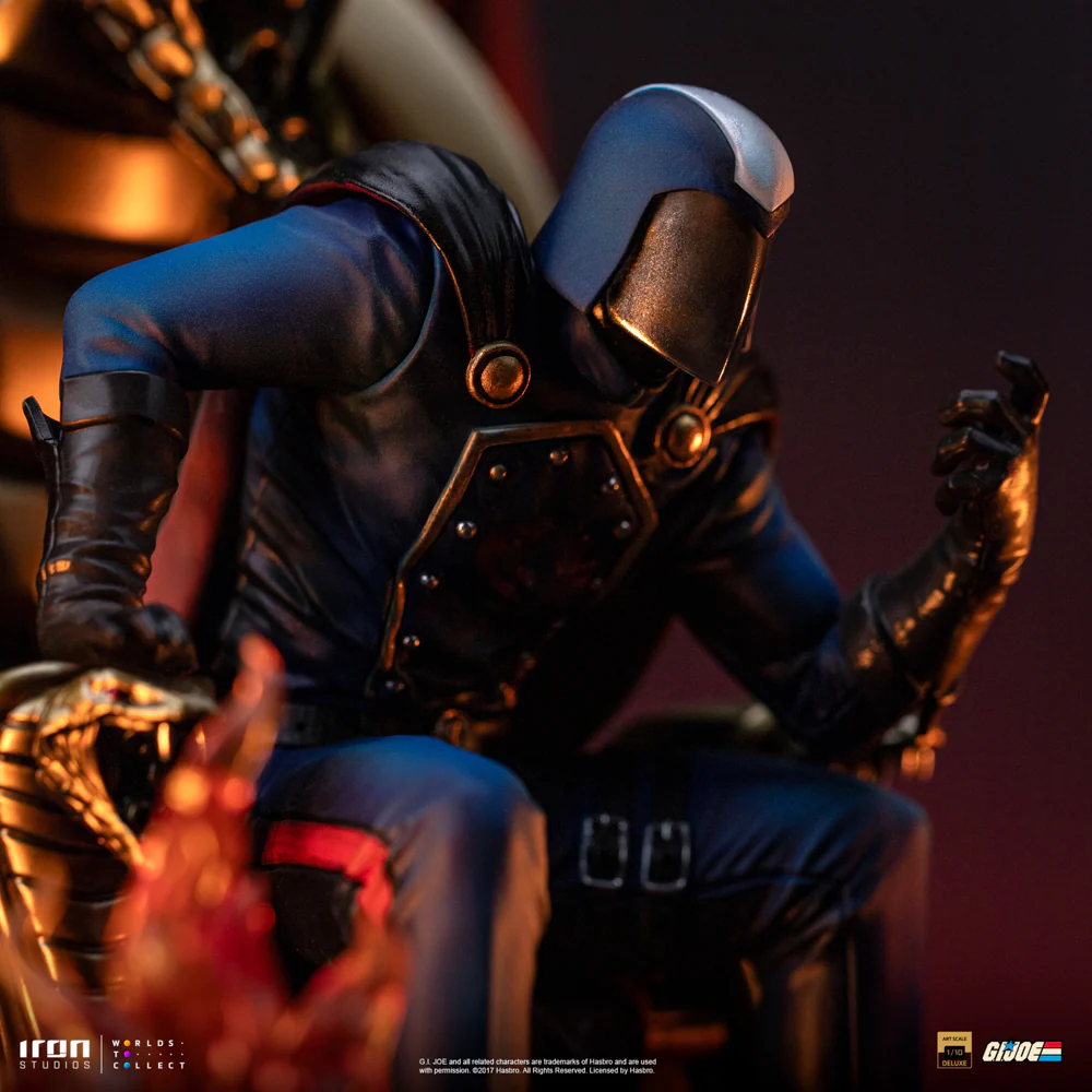 Digital Pre-Order Statue Cobra Commander - G.I Joe - Art Scale 1/10 - Iron Studios - Image 12