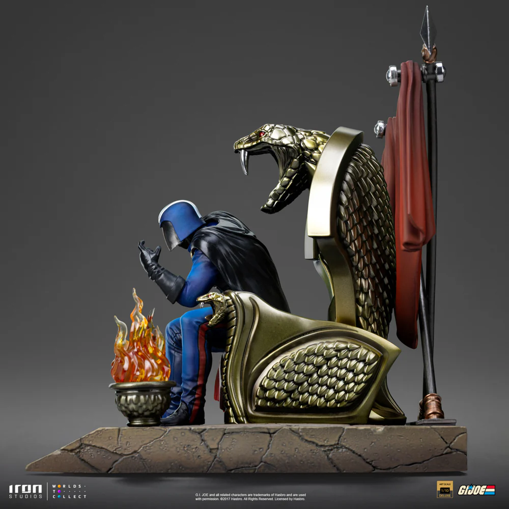Digital Pre-Order Statue Cobra Commander - G.I Joe - Art Scale 1/10 - Iron Studios - Image 4