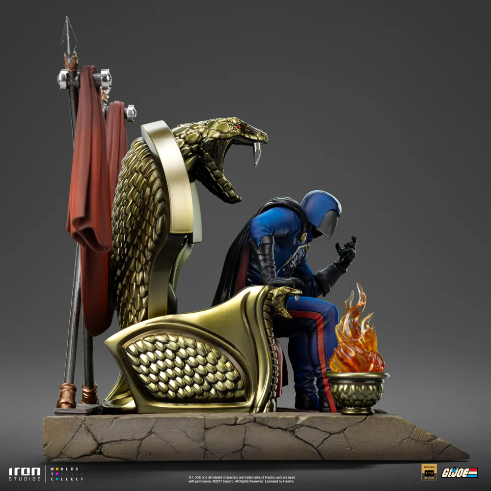 Digital Pre-Order Statue Cobra Commander - G.I Joe - Art Scale 1/10 - Iron Studios - Image 5