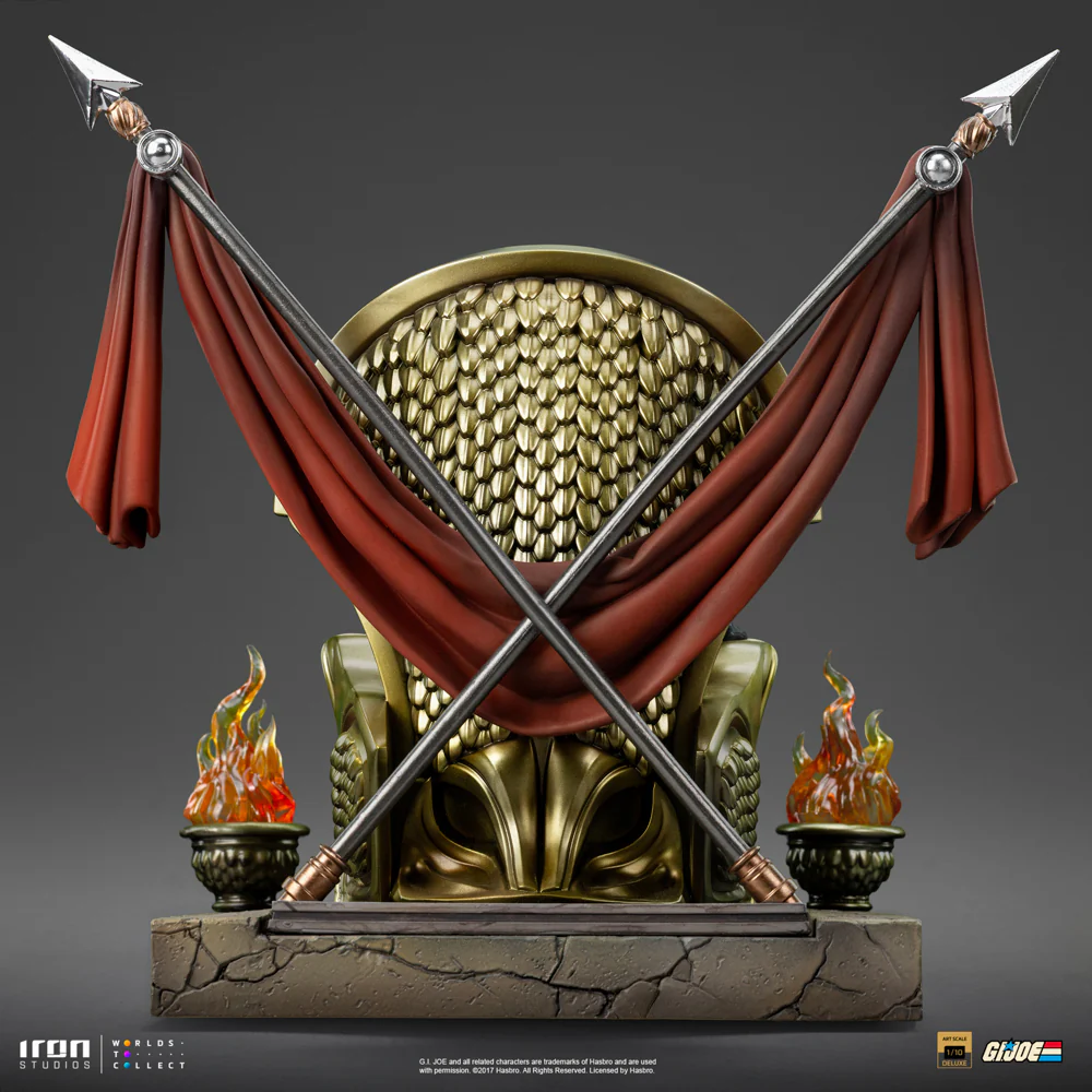 Digital Pre-Order Statue Cobra Commander - G.I Joe - Art Scale 1/10 - Iron Studios - Image 6