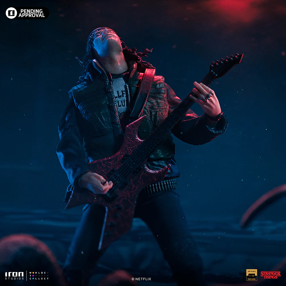 Digital Pre-Order - Statue Eddie Munson - Stranger Things - Art Scale 1/10 - Iron Studios - Image 11