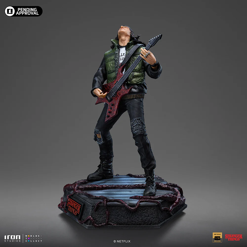 Digital Pre-Order - Statue Eddie Munson - Stranger Things - Art Scale 1/10 - Iron Studios - Image 3