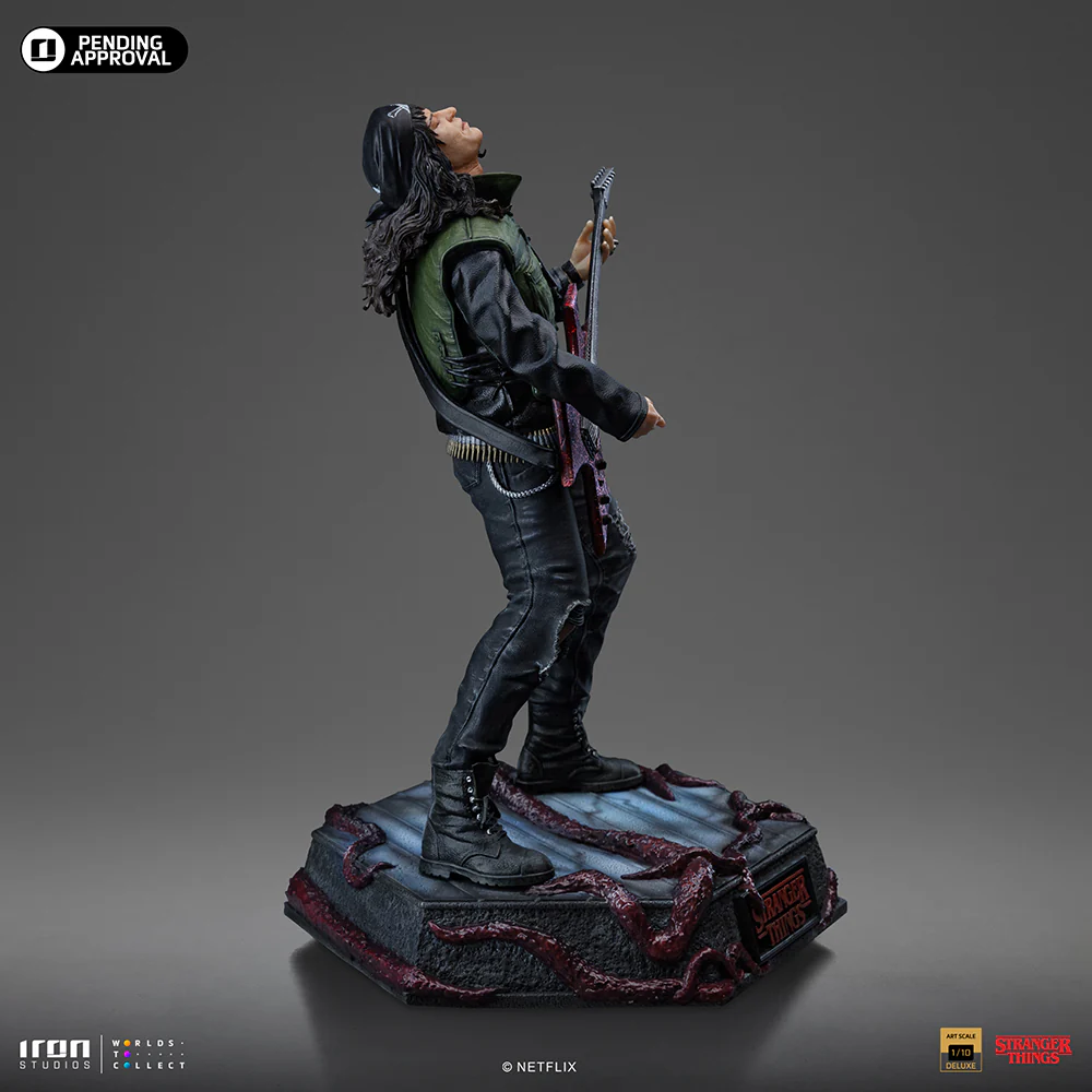 Digital Pre-Order - Statue Eddie Munson - Stranger Things - Art Scale 1/10 - Iron Studios - Image 4