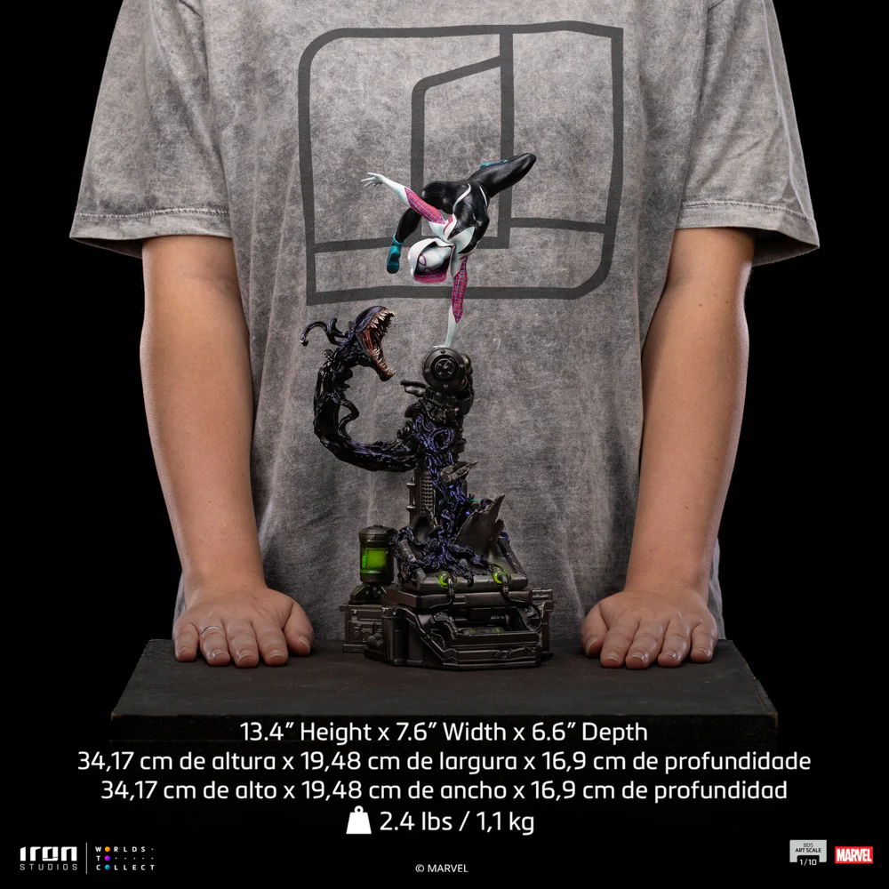 Digital Pre-Order - Statue Ghost-Spider - Spider-Man vs Villains Diorama - Art Scale 1/10 - Iron Studios - Image 13