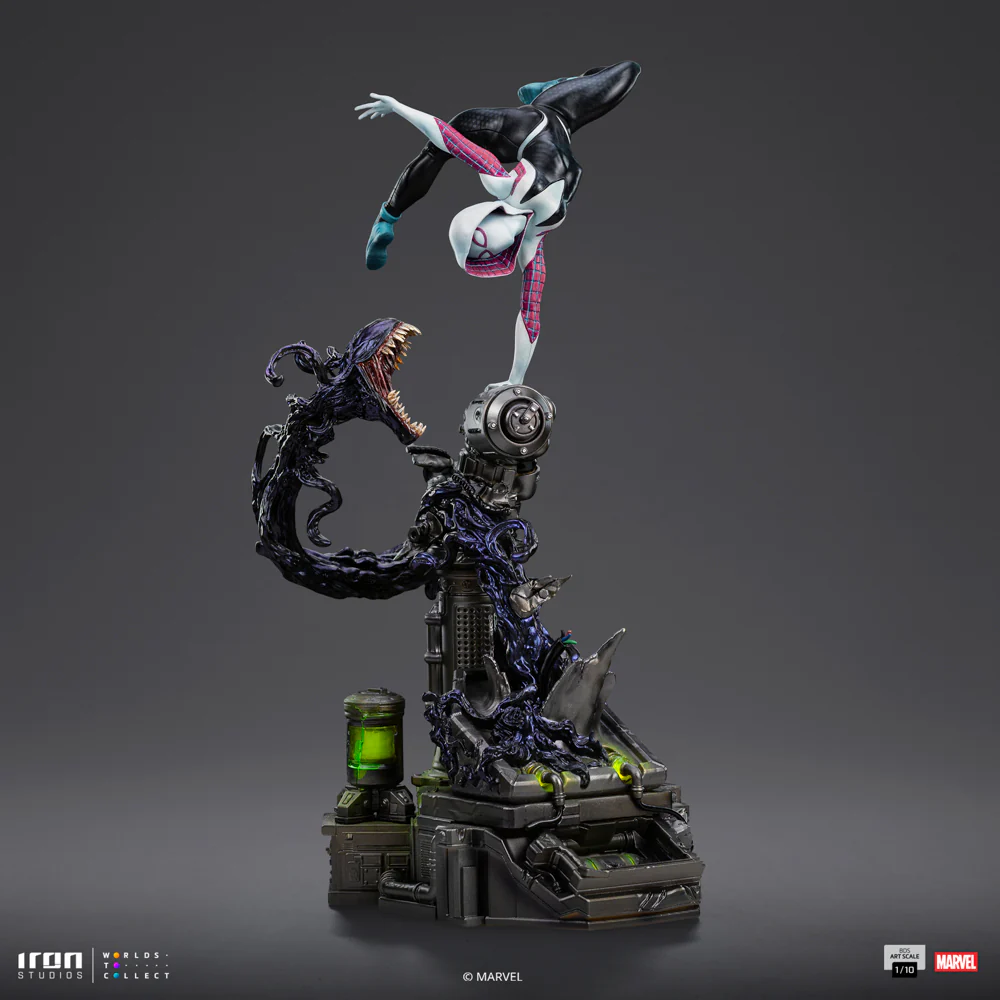 Digital Pre-Order - Statue Ghost-Spider - Spider-Man vs Villains Diorama - Art Scale 1/10 - Iron Studios - Image 5