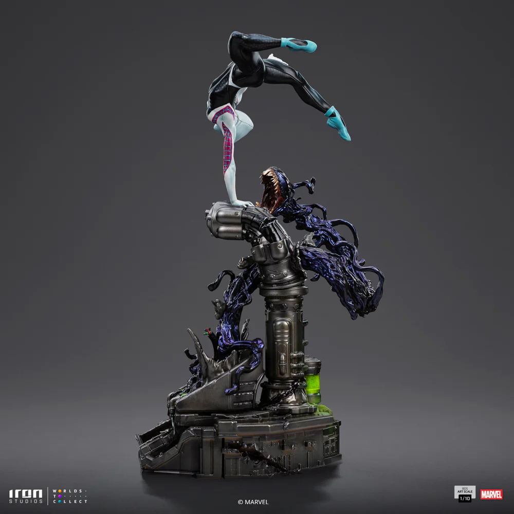 Digital Pre-Order - Statue Ghost-Spider - Spider-Man vs Villains Diorama - Art Scale 1/10 - Iron Studios - Image 6