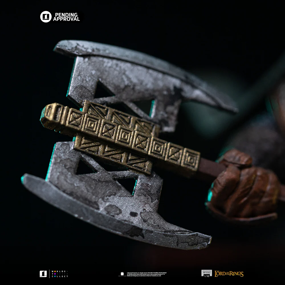 Digital Pre-Order - Statue Gimli Unleashed - The Lord of the Rings - Art Scale 1/10 - Iron Studios - Image 10