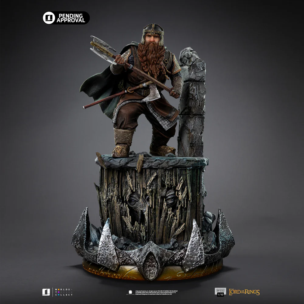 Digital Pre-Order - Statue Gimli Unleashed - The Lord of the Rings - Art Scale 1/10 - Iron Studios - Image 4