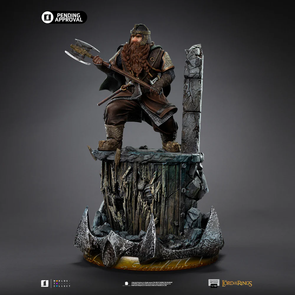 Digital Pre-Order - Statue Gimli Unleashed - The Lord of the Rings - Art Scale 1/10 - Iron Studios - Image 6