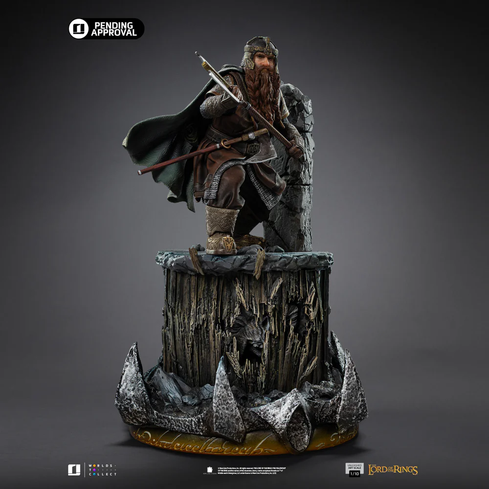 Digital Pre-Order - Statue Gimli Unleashed - The Lord of the Rings - Art Scale 1/10 - Iron Studios - Image 7