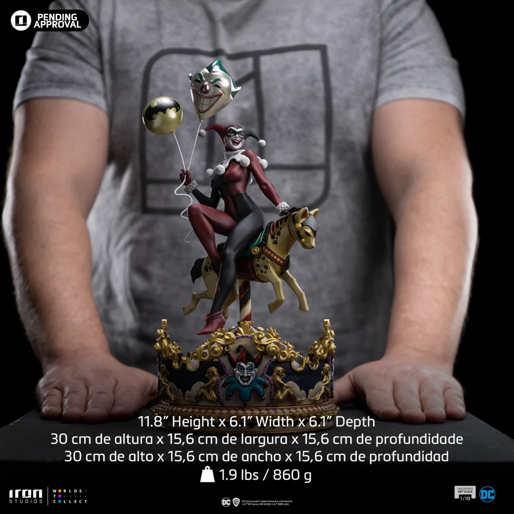 Digital Pre-Order - Statue Harley Quinn Unleashed - DC Comics - Art Scale 1/10 - Iron Studios - Image 13
