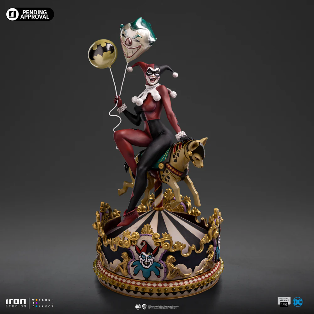 Digital Pre-Order - Statue Harley Quinn Unleashed - DC Comics - Art Scale 1/10 - Iron Studios - Image 3