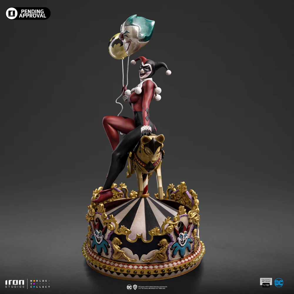 Digital Pre-Order - Statue Harley Quinn Unleashed - DC Comics - Art Scale 1/10 - Iron Studios - Image 4