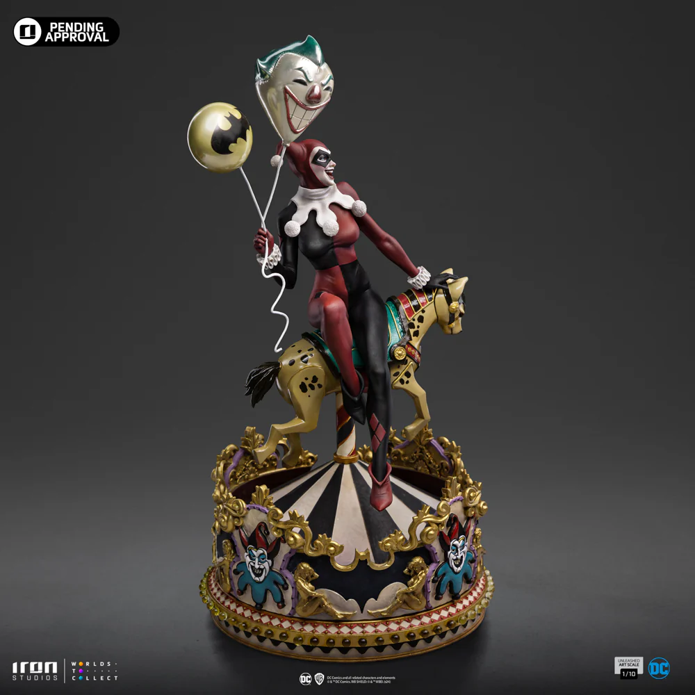 Digital Pre-Order - Statue Harley Quinn Unleashed - DC Comics - Art Scale 1/10 - Iron Studios - Image 5