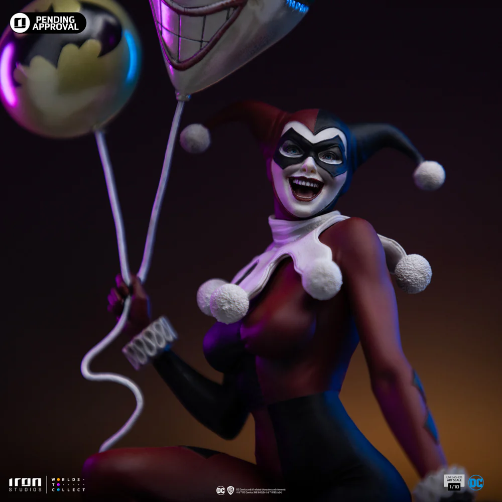 Digital Pre-Order - Statue Harley Quinn Unleashed - DC Comics - Art Scale 1/10 - Iron Studios - Image 9