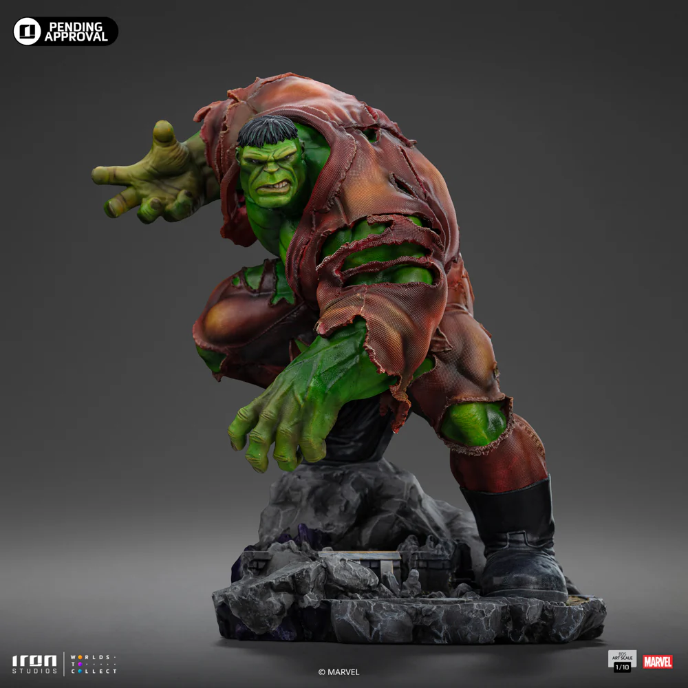 Digital Pre-Order - Statue Hulk - Infinity Gauntlet Diorama - Art Scale 1/10 - Iron Studios - Image 3