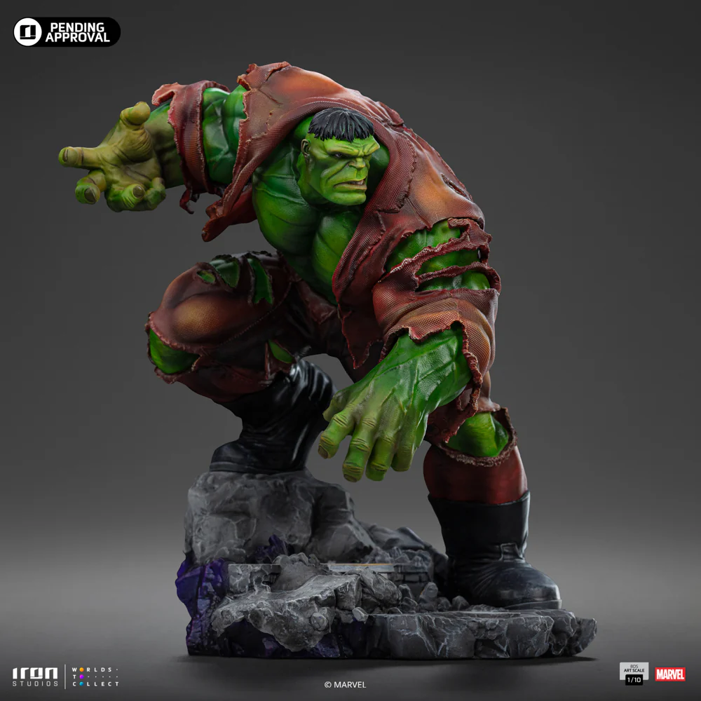 Digital Pre-Order - Statue Hulk - Infinity Gauntlet Diorama - Art Scale 1/10 - Iron Studios - Image 4