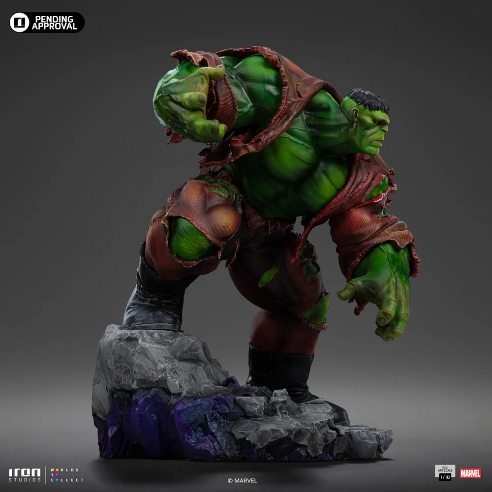 Digital Pre-Order - Statue Hulk - Infinity Gauntlet Diorama - Art Scale 1/10 - Iron Studios - Image 5