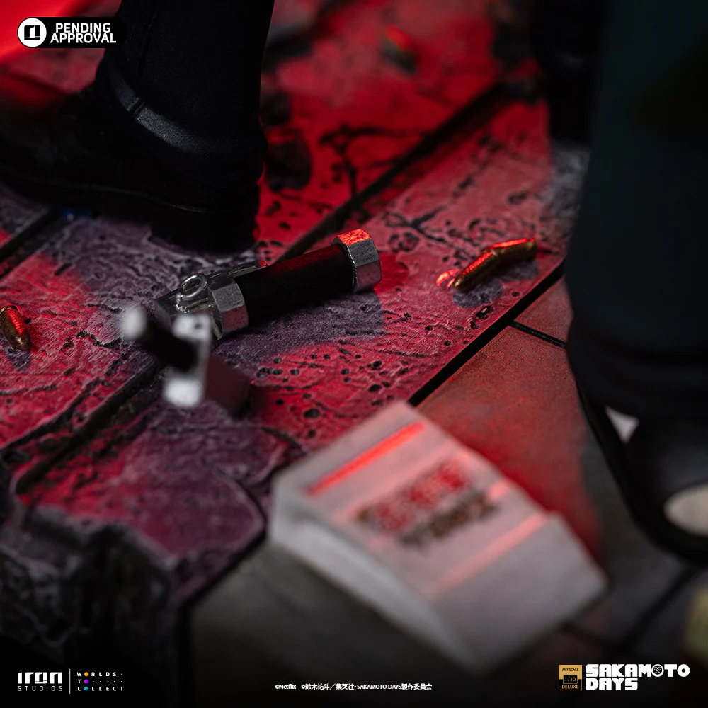 Pre-Order - Statue Taro Sakamoto Deluxe - Sakamoto Days - Art Scale 1/10 - Iron Studios - Image 10