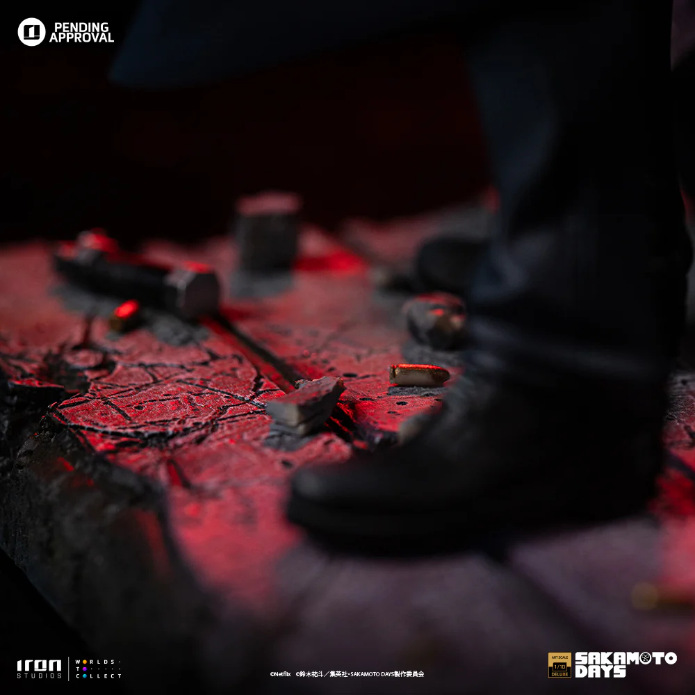 Pre-Order - Statue Taro Sakamoto Deluxe - Sakamoto Days - Art Scale 1/10 - Iron Studios - Image 12