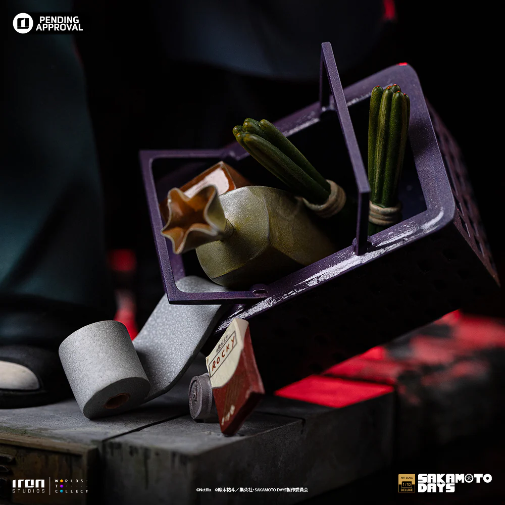 Pre-Order - Statue Taro Sakamoto Deluxe - Sakamoto Days - Art Scale 1/10 - Iron Studios - Image 13