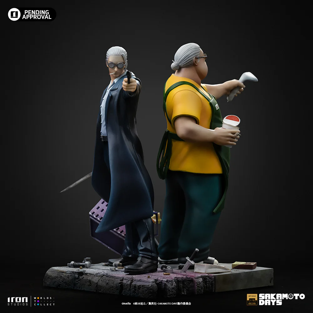 Pre-Order - Statue Taro Sakamoto Deluxe - Sakamoto Days - Art Scale 1/10 - Iron Studios - Image 6