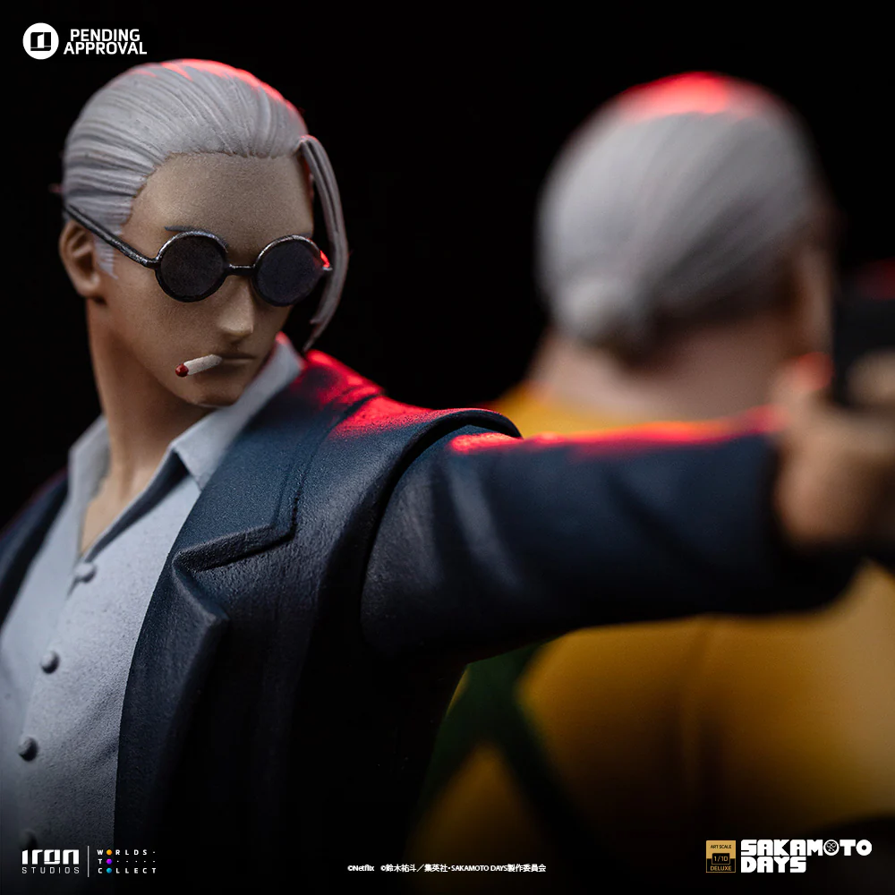 Pre-Order - Statue Taro Sakamoto Deluxe - Sakamoto Days - Art Scale 1/10 - Iron Studios - Image 8