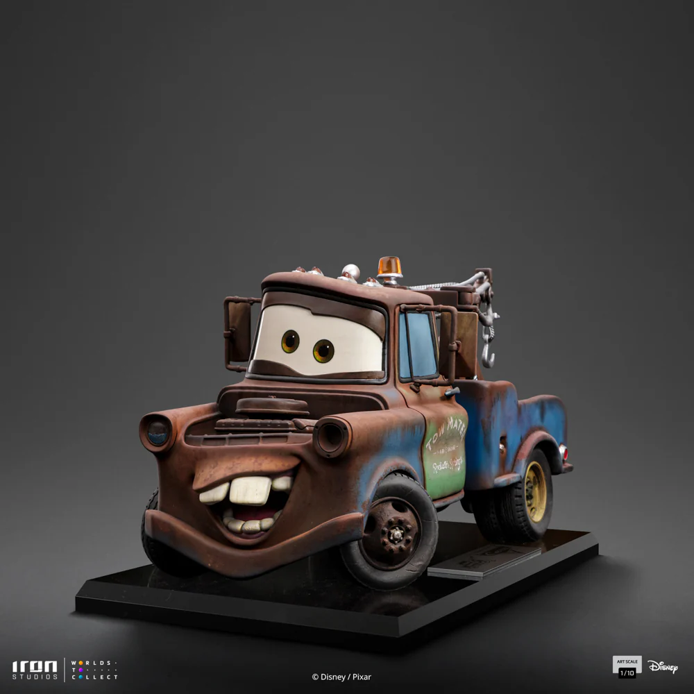 Digital Pre-Order - Statue Tow Mater - Cars - Art Scale 1/10 - Iron Studios - Image 3