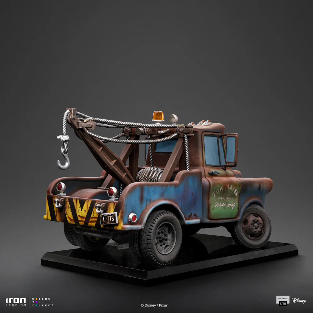 Digital Pre-Order - Statue Tow Mater - Cars - Art Scale 1/10 - Iron Studios - Image 5
