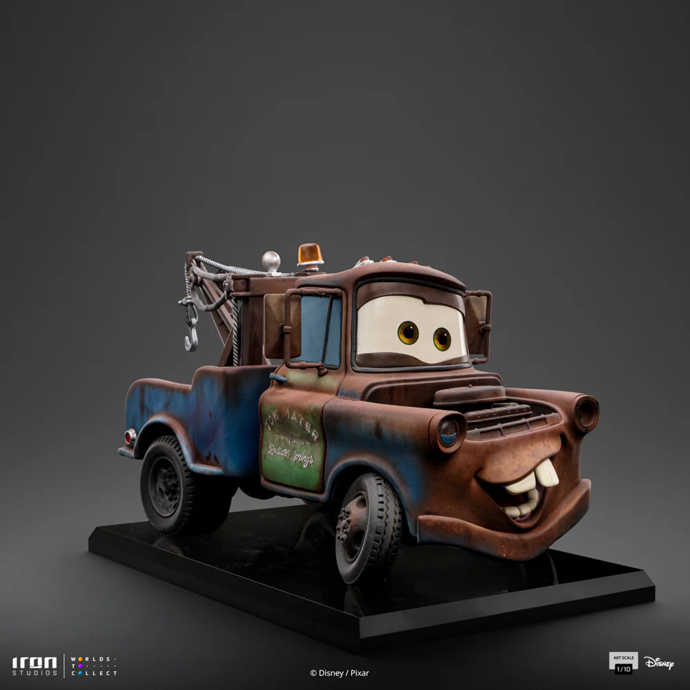 Digital Pre-Order - Statue Tow Mater - Cars - Art Scale 1/10 - Iron Studios - Image 6