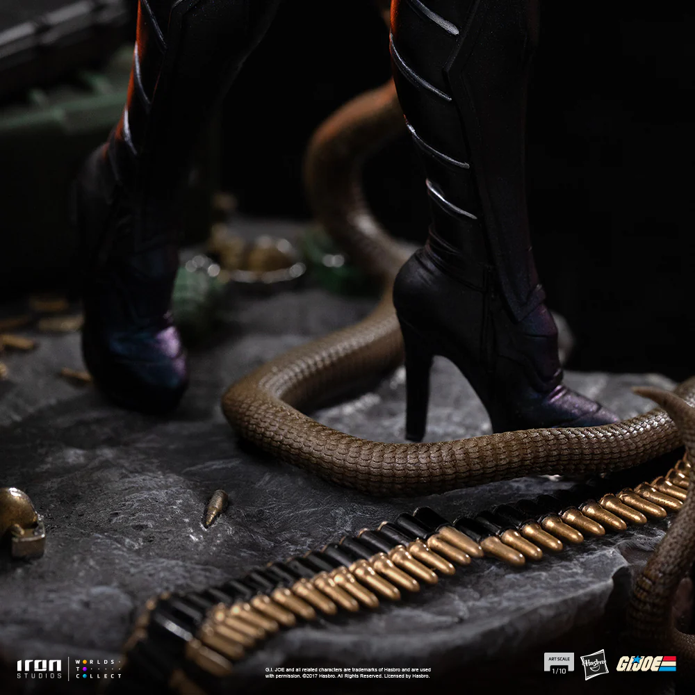 Pre-Order - Statue Baroness - G.I Joe - Art Scale 1/10 - Iron Studios - Image 11