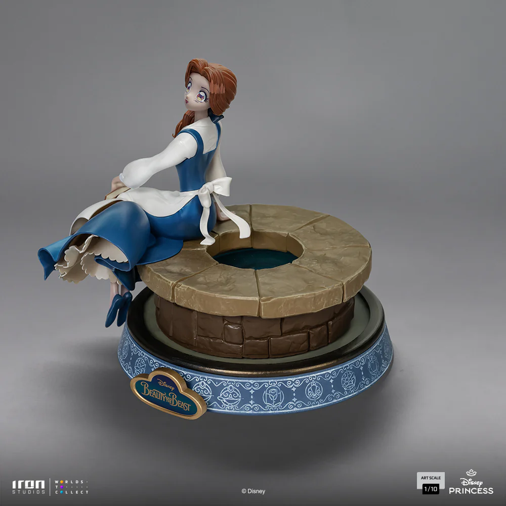Pre-Order - Statue Belle - Disney's Princess Animated Icons - Iron Studios - Image 4