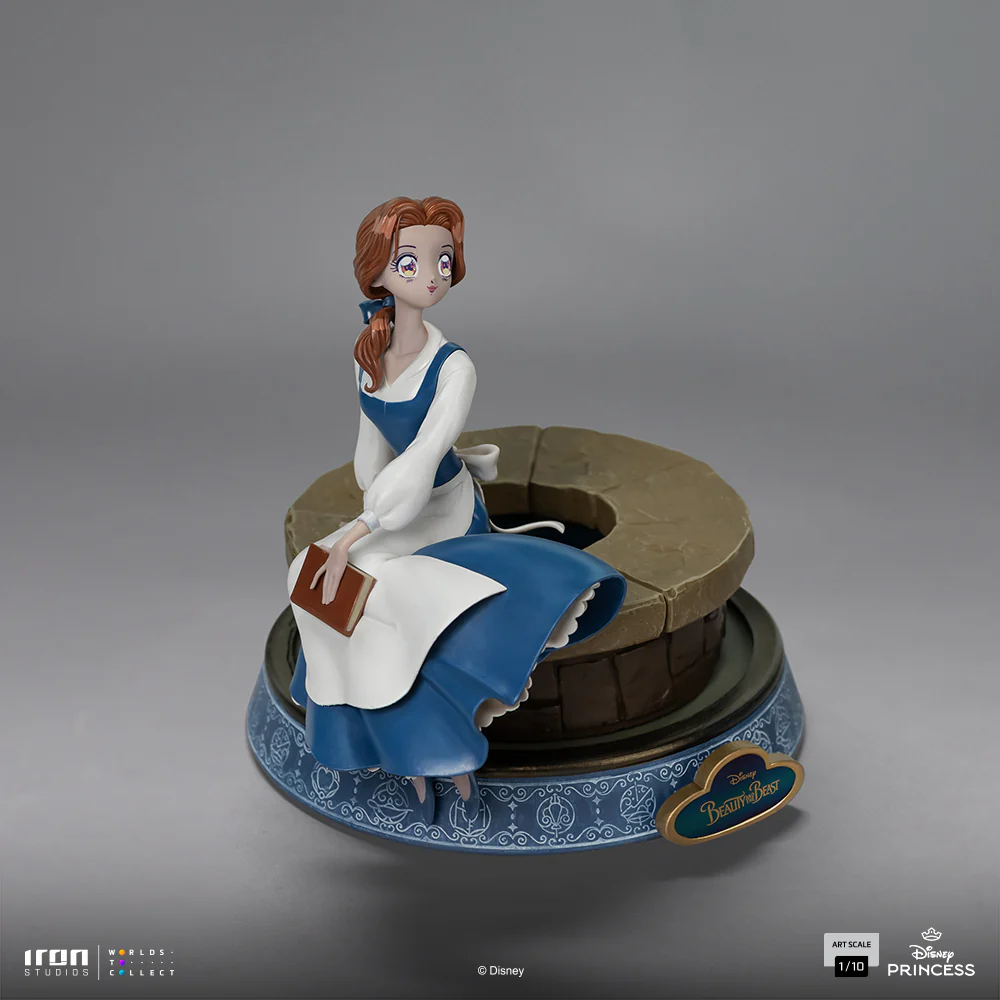 Pre-Order - Statue Belle - Disney's Princess Animated Icons - Iron Studios - Image 6