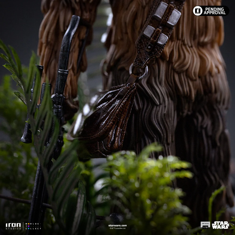 Pre-Order - Statue Chewbacca and Tokkat - Star Wars - Art Scale 1/10 - Iron Studios - Image 10