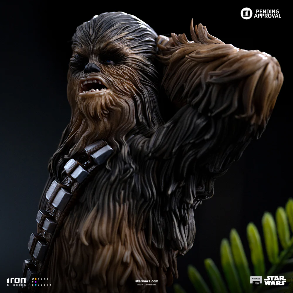 Pre-Order - Statue Chewbacca and Tokkat - Star Wars - Art Scale 1/10 - Iron Studios - Image 12
