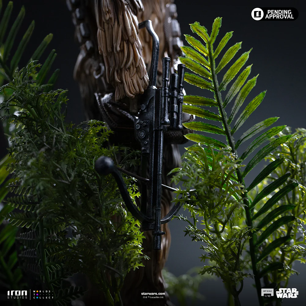 Pre-Order - Statue Chewbacca and Tokkat - Star Wars - Art Scale 1/10 - Iron Studios - Image 9
