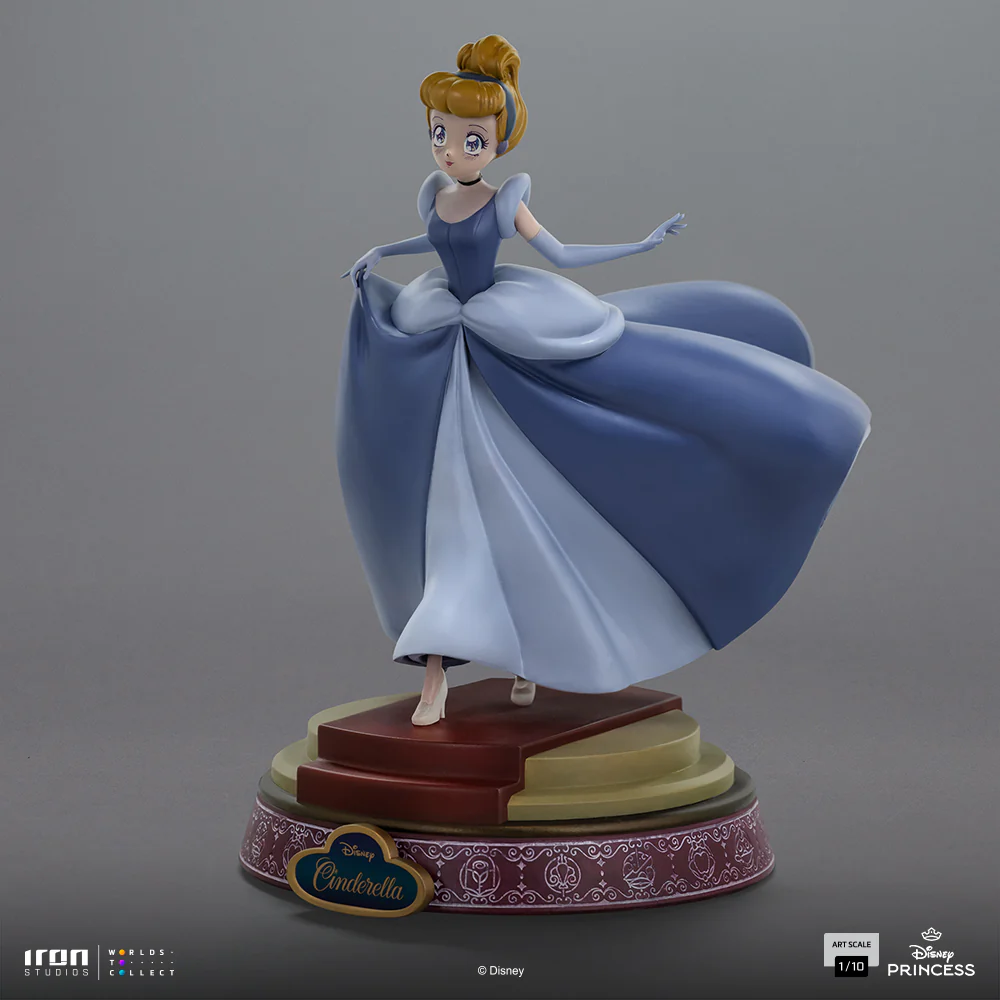 Pre-Order - Statue Cinderella - Disney's Princess Animated Icons - Iron Studios - Image 3