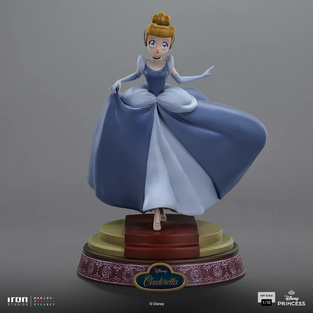 Pre-Order - Statue Cinderella - Disney's Princess Animated Icons - Iron Studios - Image 4