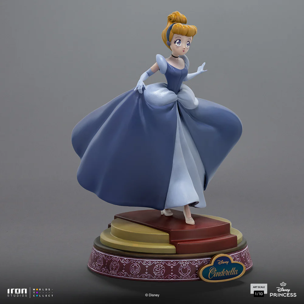 Pre-Order - Statue Cinderella - Disney's Princess Animated Icons - Iron Studios - Image 6