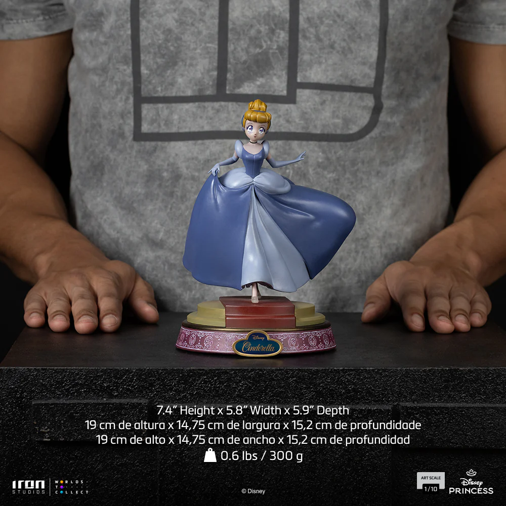 Pre-Order - Statue Cinderella - Disney's Princess Animated Icons - Iron Studios - Image 7