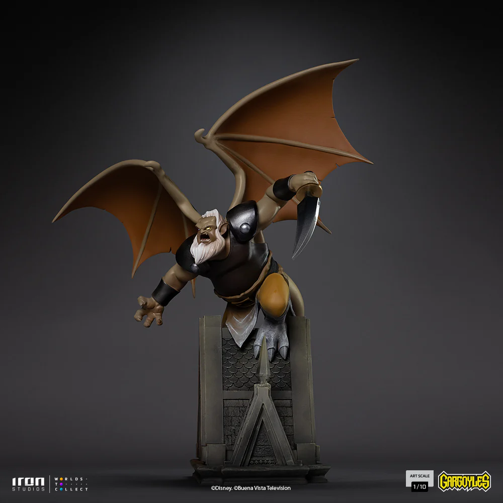 Pre-Order - Statue Hudson - Gargoyles - Art Scale 1/10 - Iron Studios - Image 3