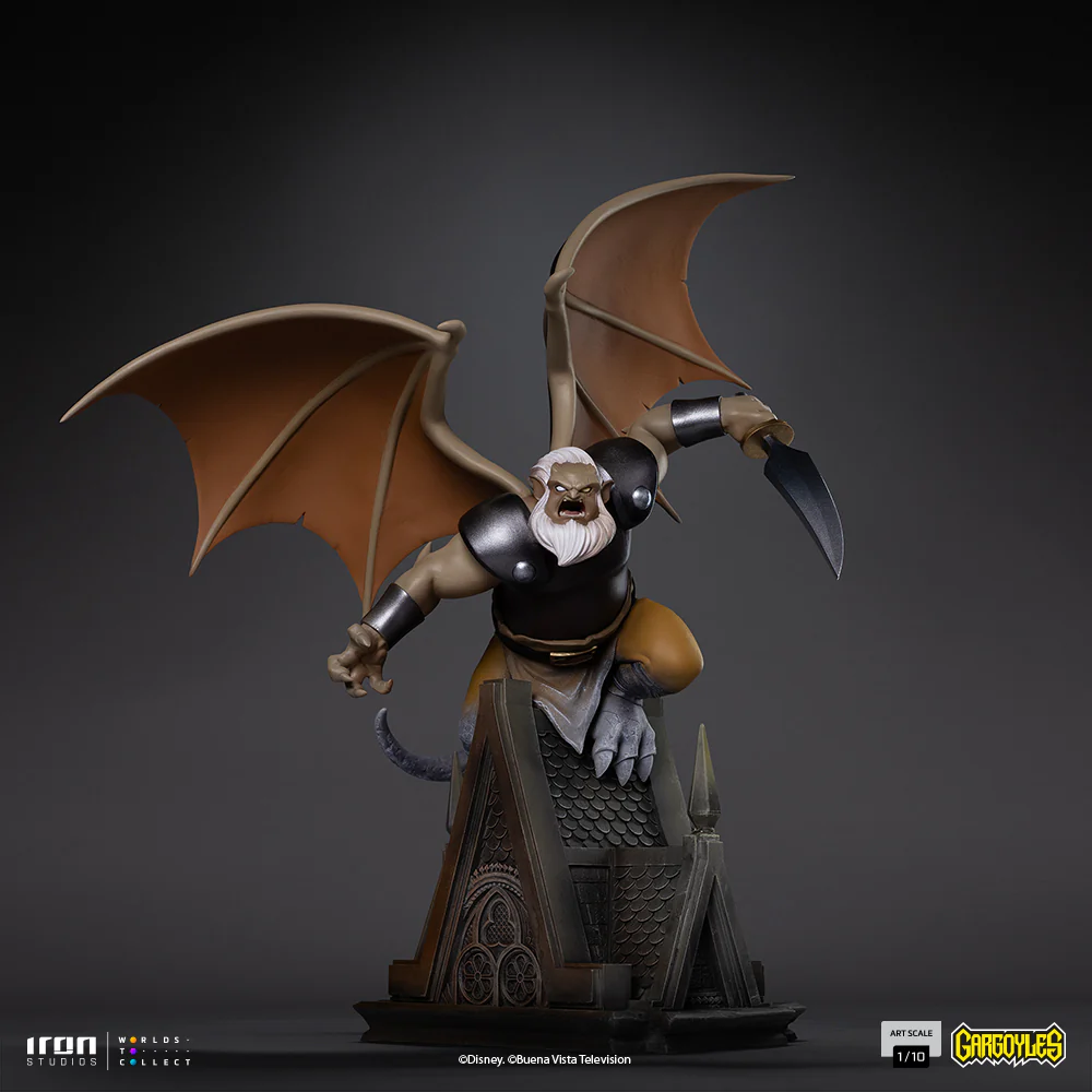 Pre-Order - Statue Hudson - Gargoyles - Art Scale 1/10 - Iron Studios - Image 4