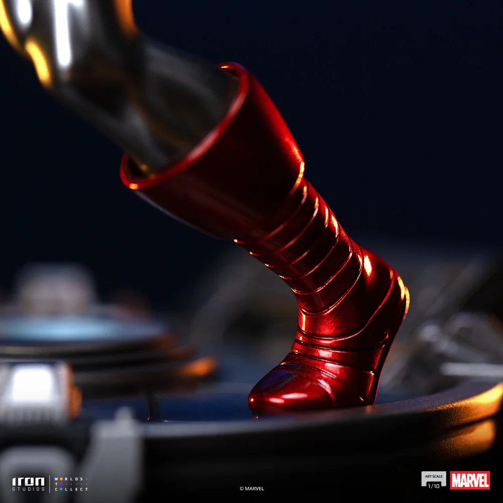 Pre-Order - Statue Iron Man Red & Chrome - Marvel Comics - Art Scale 1/10 - Iron Studios - Image 10