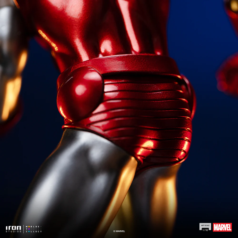 Pre-Order - Statue Iron Man Red & Chrome - Marvel Comics - Art Scale 1/10 - Iron Studios - Image 12